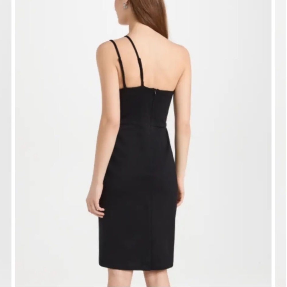 Chloe Kristyn Nicole Black Cutout One Shoulder Dress - Picture 2 of 11